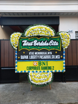 Papan Bunga Duka di Bangka Tengah